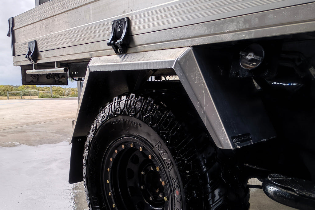 Tapered Tray Guards/Wheel Arches